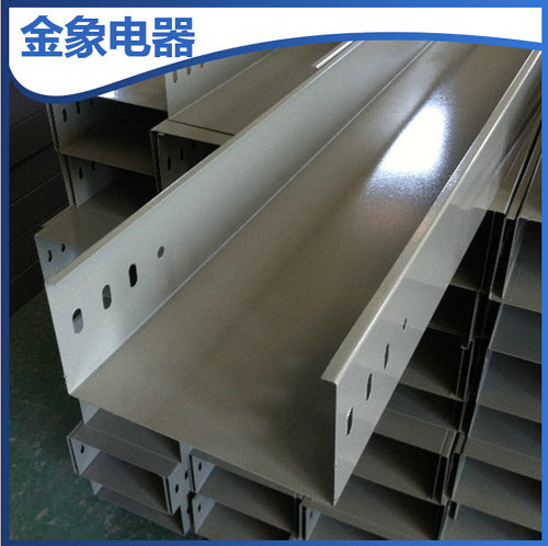 鍍鋅噴塑槽式電纜橋架 高強節(jié)能槽式橋架